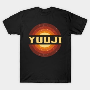 Vintage Proud Name Yuuji Birthday Gifts Circle T-Shirt